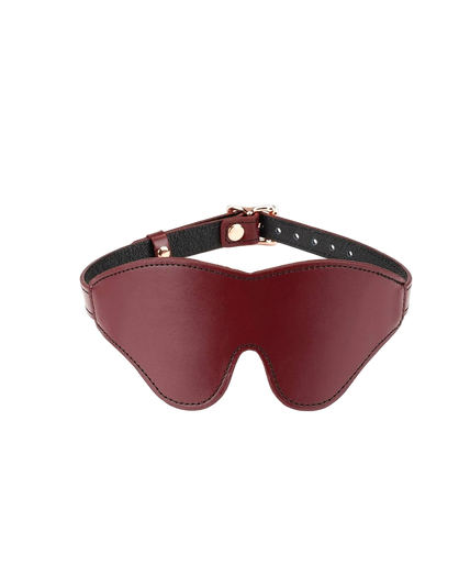 Liebe Seele Leren Blinddoek – Wijnrood