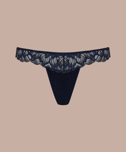 Coco de Mer Azzurra Thong - Pleasurements