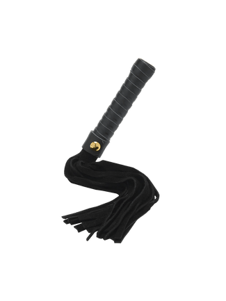 Coco de Mer Black Leather Flogger Small - Pleasurements