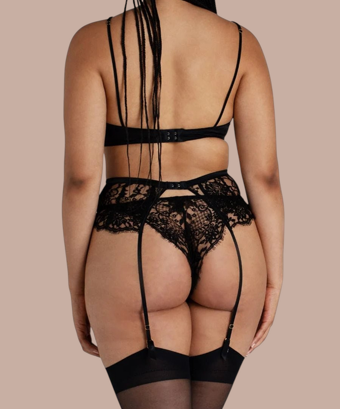 Coco de Mer Hera High Neck Balconette Bra - Pleasurements