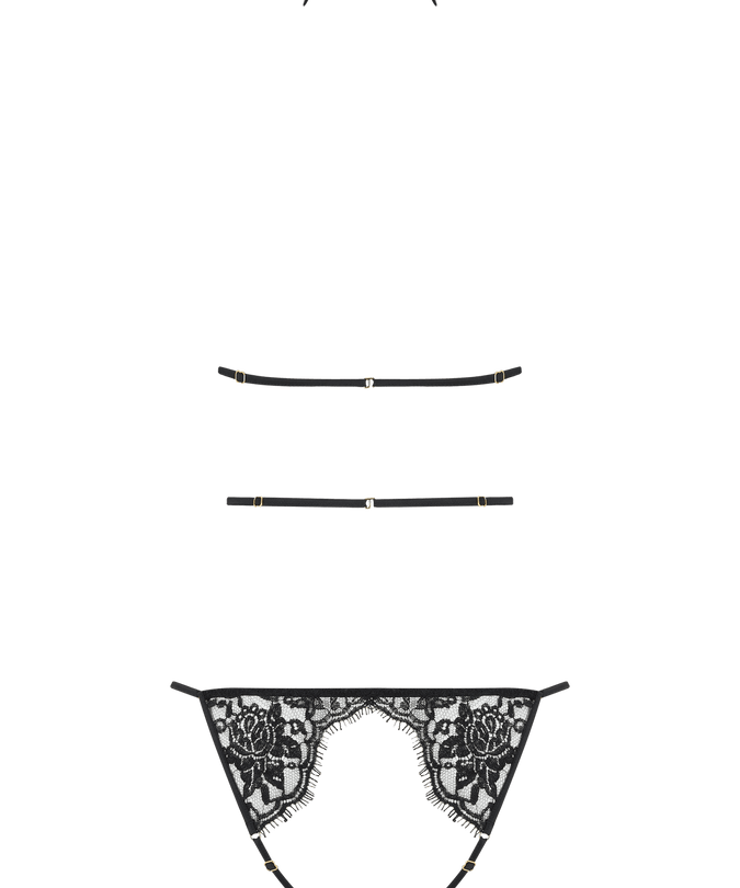 Coco de Mer Hera Open Playsuit New - Pleasurements