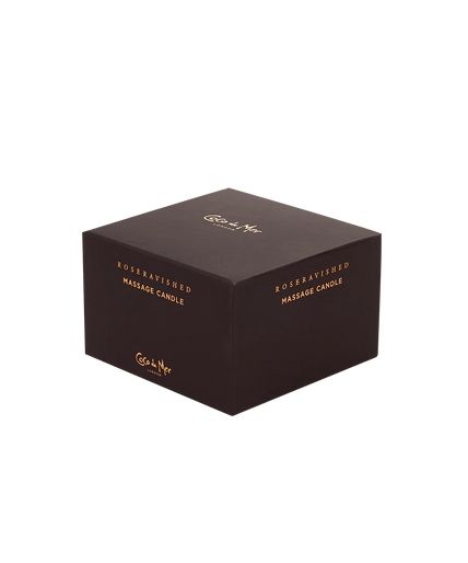 Coco de Mer Roseravished Massage Candle 200g - Pleasurements
