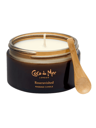 Coco de Mer Roseravished Massage Candle 200g - Pleasurements