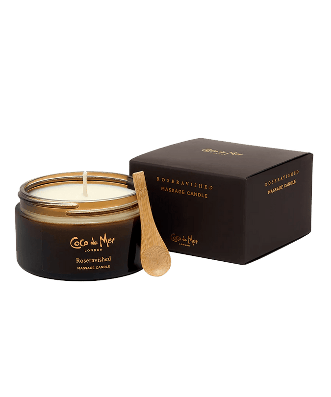 Coco de Mer Roseravished Massage Candle 200g - Pleasurements