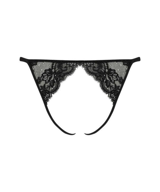 Coco de Mer Seraphine Open Knicker - Pleasurements