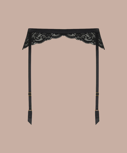 Coco de Mer Seraphine Suspender Belt - Pleasurements