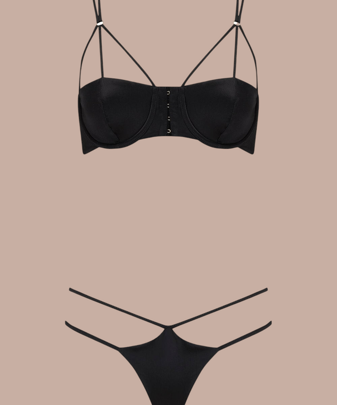 Coco de Mer Sylph Half Cup Bra - Pleasurements