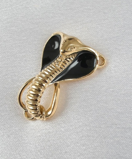 Sylvie Monthulé Breast Sacred Cobra Necklace Design Gold