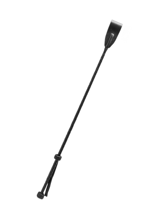 Black Leather Riding Crop