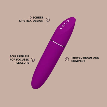 LELO – MIA 3 Personal Vibrator – Deep Rose - by Pleasurements