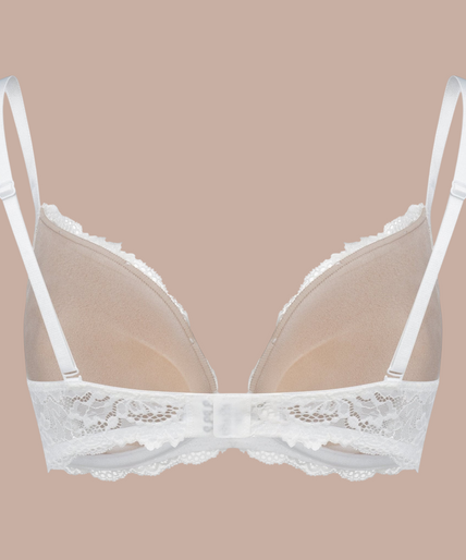 Heavenly Push - Up Bra White - Pleasurements