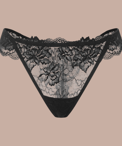 Heavenly Thong Black - Pleasurements