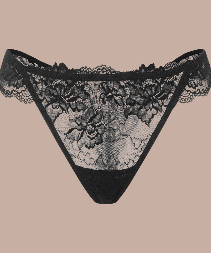 Heavenly Thong Black - Pleasurements