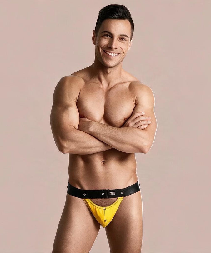 Mob – Dungeon Jockstrap Geel Sportsman One Size