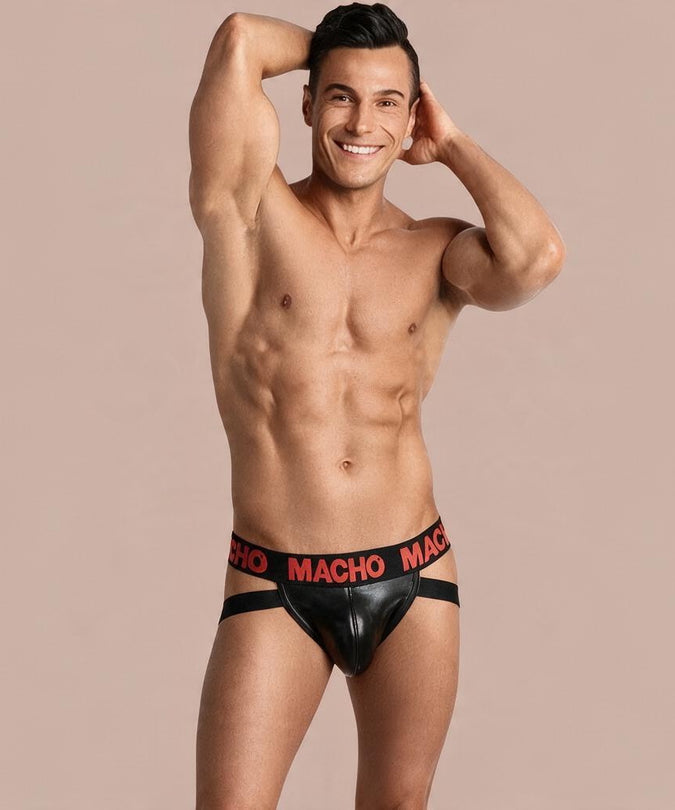 Macho – Mx25rc Jock Rood Leer S