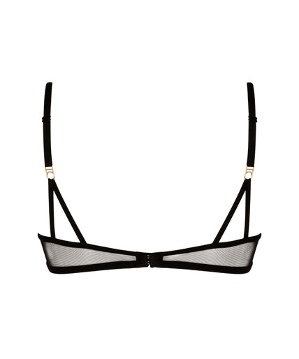 Atelier Amour – Cosmic Dream Demi Cup Bra - Black