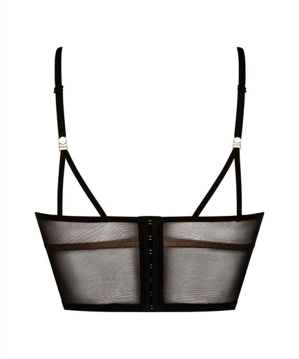 Atelier Amour – Cosmic Dream Open Bustier - Black