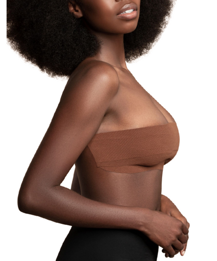 Bye – Bra – Body Tape 5 M X 6.5 Cm + 3 Pairs of Nipple Covers Brown
