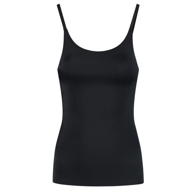 BYE-BRA - LICHT CONTROL T-SHIRT INVISIBLE ZWART MAAT S