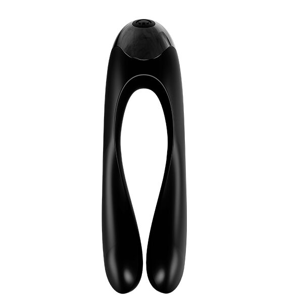 SATISFYER - CANDY CANE FINGERVIBRATOR ZWART