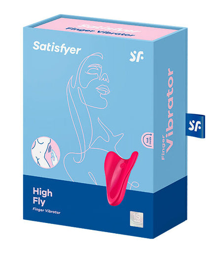 SATISFYER - HIGH FLY FINGER VIBRATOR FUCHSIA