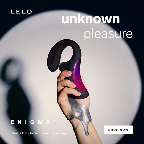 LELO – ENIGMA Double Suction Stimulation Massager – Purple