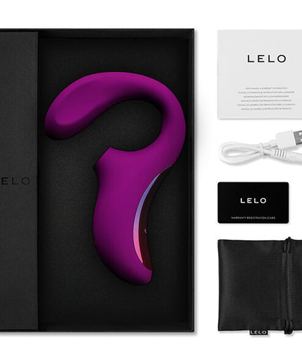 LELO – ENIGMA Double Suction Stimulation Massager – Purple