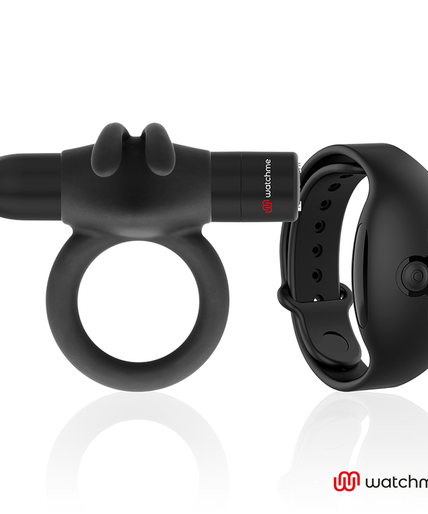 BLACK&SILVER - AGRON REMOTE CONTROL COCKRING WATCHME