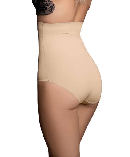 BYE-BRA - NAADLOZE GORDEL SLIP BEIGE MAAT XL