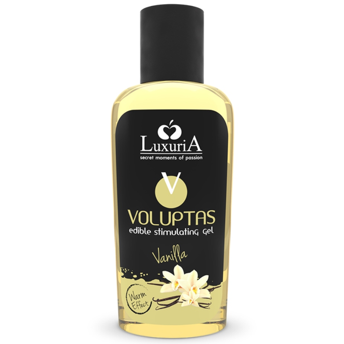Intimateline Luxuria – Voluptas Edible Massage Gel Warming Effect – Vanilla 100 Ml