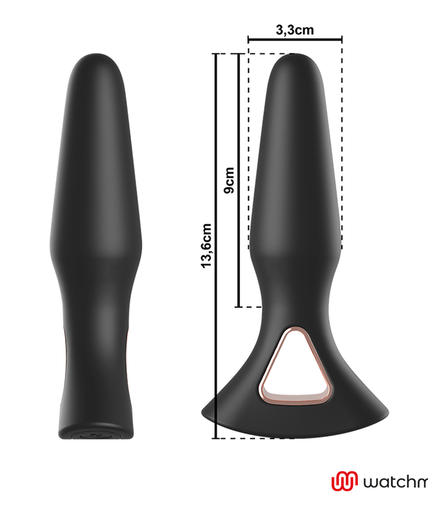 ANBIGUO - WATCHME REMOTE CONTROL VIBRATOR ANAL PLUG ALEXANDRU