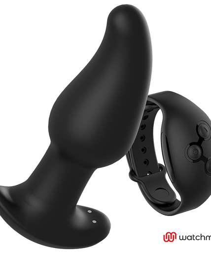 ANBIGUO - WATCHME REMOTE CONTROL ANAL PLUG VIBRATOR WITH ROTATION OF AMADEUS PEARLS