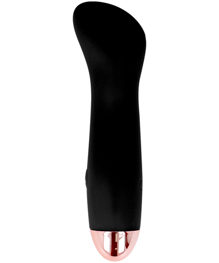 Pleasurements – Dolce Vita – Oplaadbare vibrator One Zwart 7 Snelheden