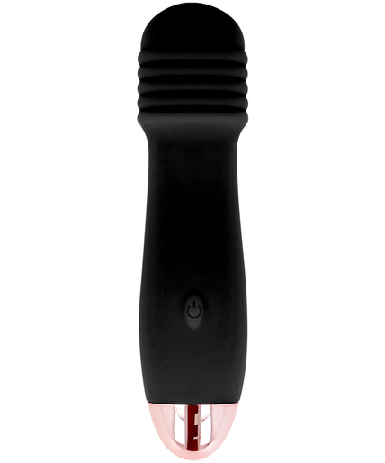 DOLCE VITA - RECHARGEABLE VIBRATOR THREE BLACK 7 SPEED