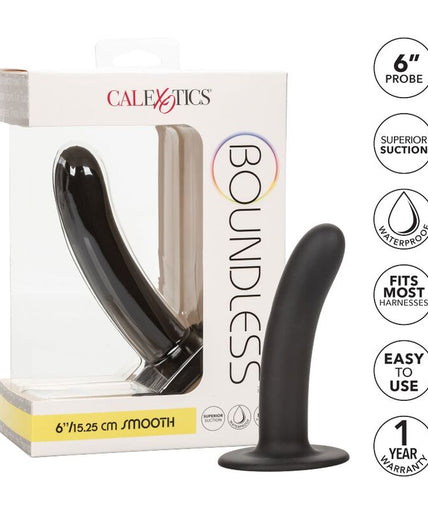 CALEXOTICS - BOUNDLESS DILDO 15.25 CM HARNESS COMPATIBLE SMOOTH