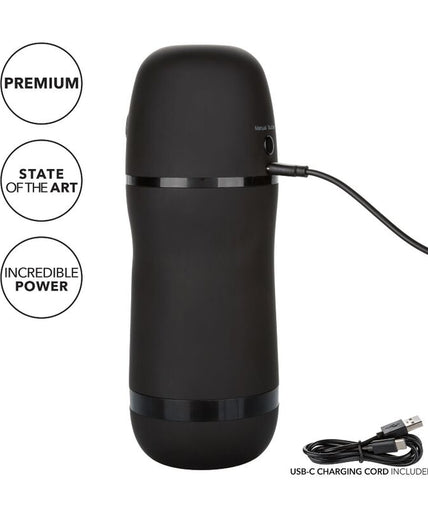 CALEXOTICS - OPTIMUM POWER VIBRATING SUCTION MASTURBATOR