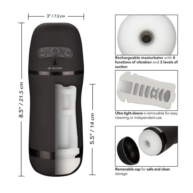 CALEXOTICS - OPTIMUM POWER TRILLENDE ZUIG MASTURBATOR