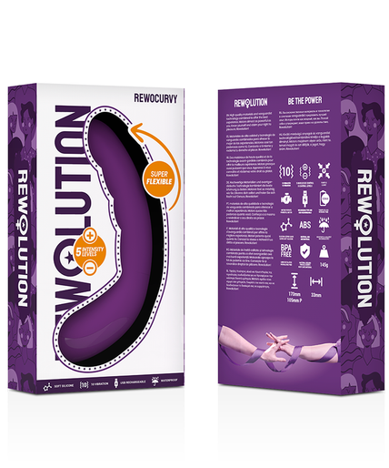 REWOLUTION - REWOCURVY RECHARGEABLE FLEXIBLE VIBRATOR