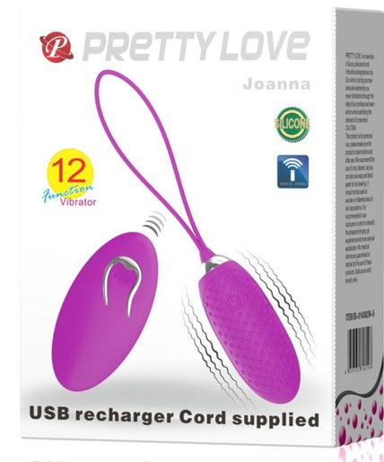 Pretty Love – Joanna Trilplaatje met Afstandsbediening 12 Modi
