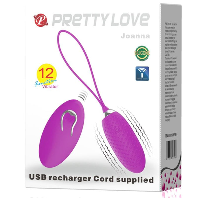 Pretty Love – Joanna Vibrations-Ei Fernbedienung 12 Modi