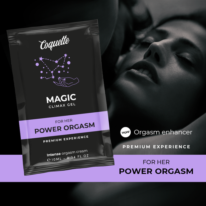 COQUETTE CHIC DESIRE - POCKET MAGIC CLIMAX GEL VOOR HAAR ORGASMEVERHOGENDE GEL 10 ML
