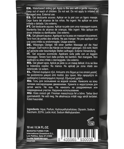 COQUETTE CHIC DESIRE - STRAWBERRY WATER BASED KISSABLE LUBRICANT POCKET 10 ML