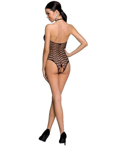 PASSION - WOMAN BS087 ZWART BODYSTOCKING ONE SIZE