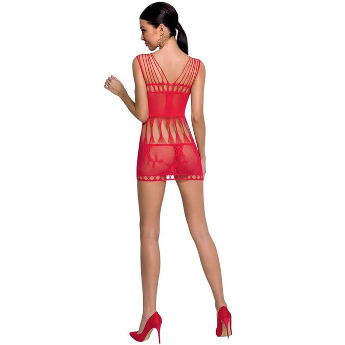 Passion – Woman Bs090 Red Bodystocking One Size