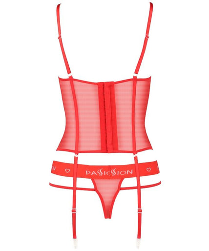 PASSION - KYOUKA CORSET - RED L/XL