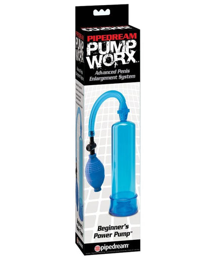 PUMP WORX - BEGINNERS POWER PUMP CLEAR - BLUE