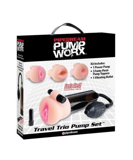 PUMP WORX - ZUIGPOMP MET MASTURBATOR