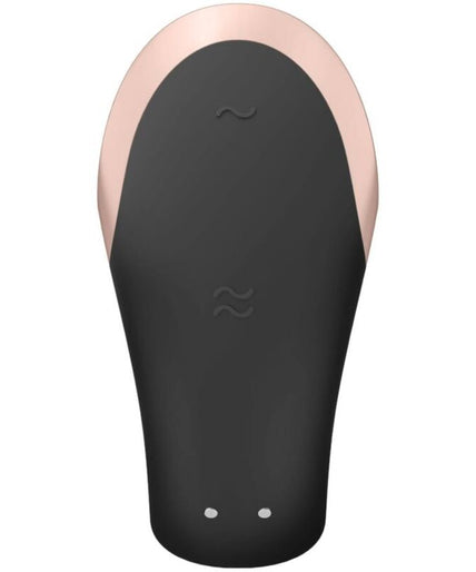 Satisfyer – Double Love Luxe Partnervibrator Zwart