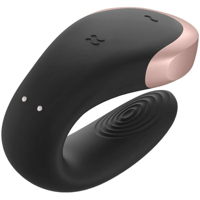 Satisfyer – Double Love Luxus Partner-Vibrator Schwarz