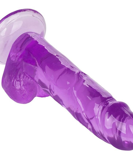 CALEXOTICS - SIZE QUEEN DILDO PURPLE 15.3 CM